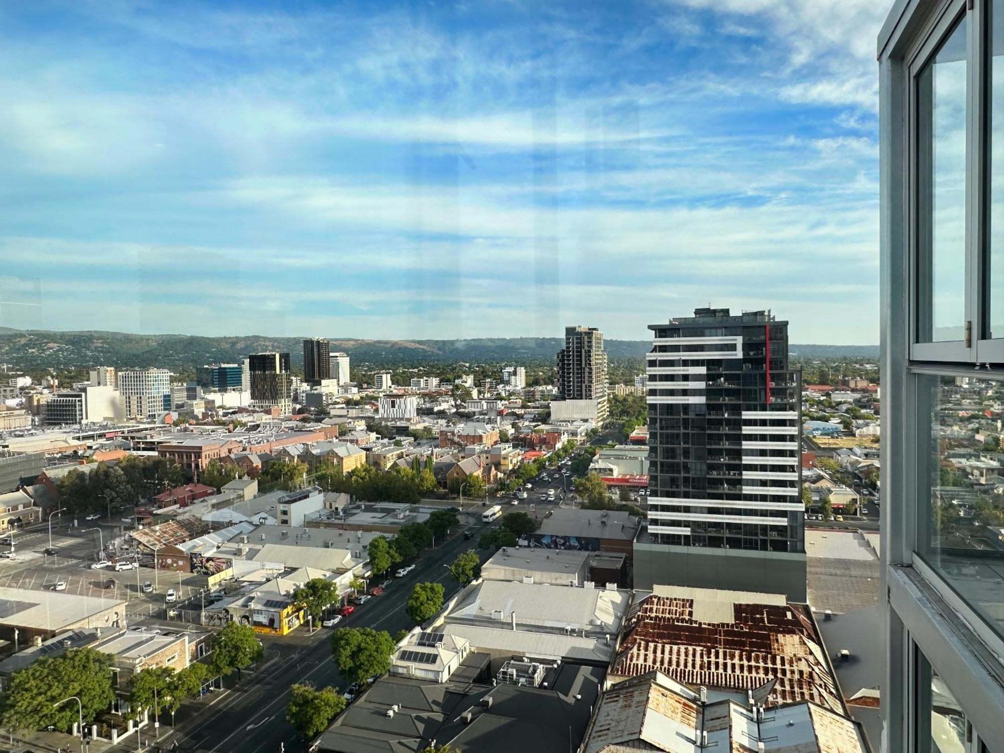 Cbd Sky View Apartment Adelaide Kültér fotó